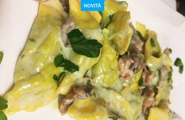 Osteria Il Paiolo - Agnoletti di Stridoli al Salmone