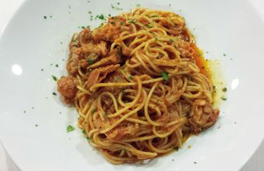 il giardino segreto - spaghetti canocchie