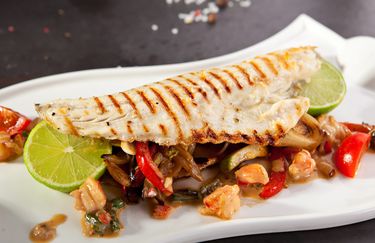 Ristorante Ai Pioppi - Branzino alla Mediterranea