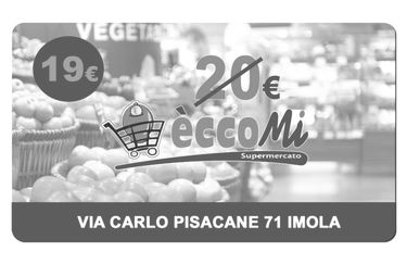 Supermercato Eccomi - Buono Spesa