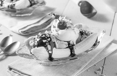 gelateria frozen - banana split